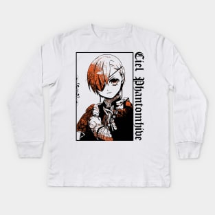 Black butler | Ciel Kids Long Sleeve T-Shirt